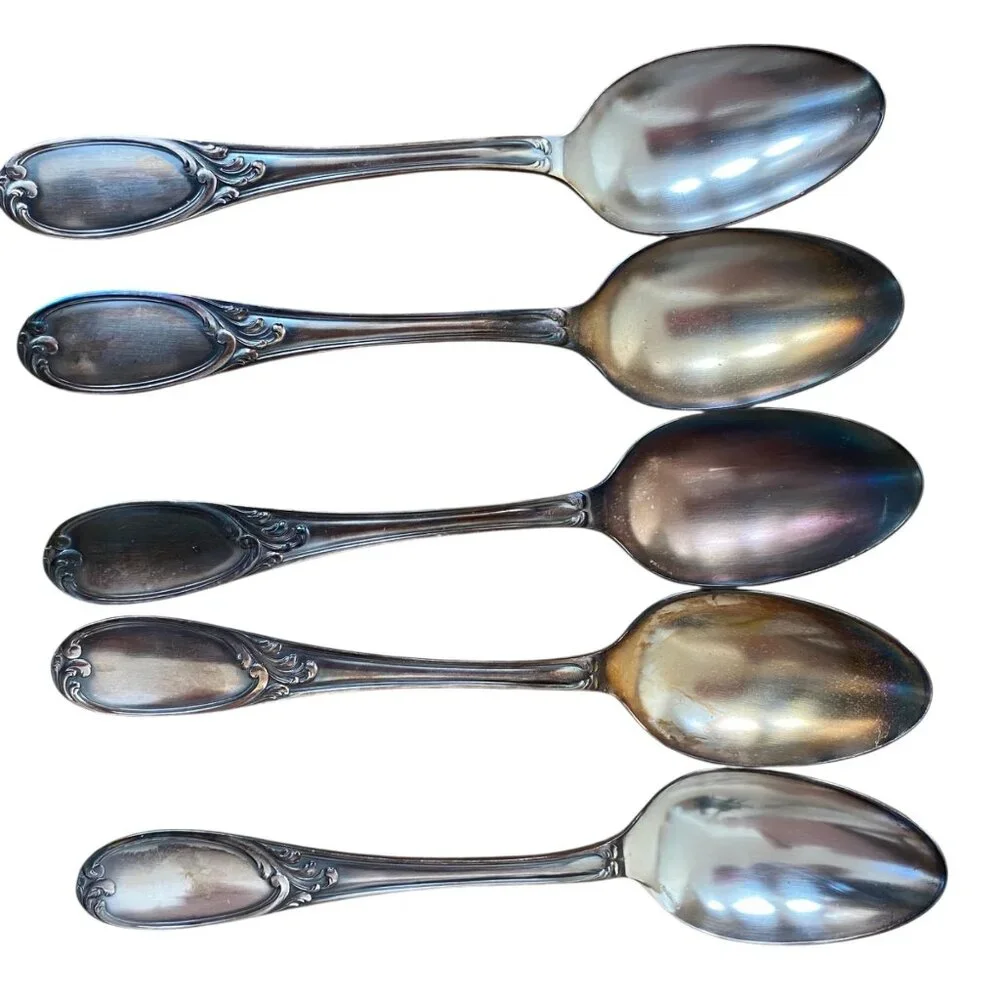 Plata Lappas‎ Flatware Set France Scroll Design 61 pieces Inox Stainless Steel